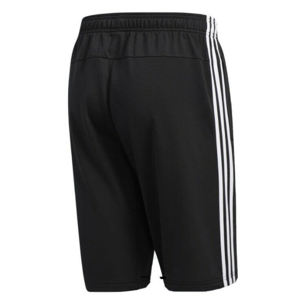 Adidas Essential 3S Tricot Shorts Men’s Athletic Performance Shorts Black - Picture 3 of 3